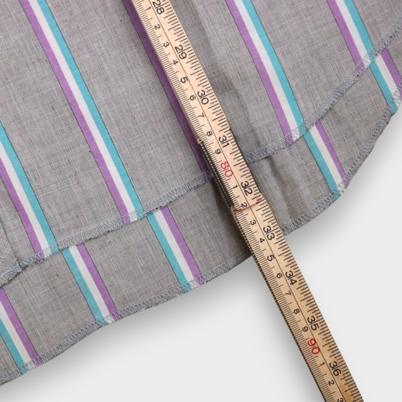 New NWT Wrangler Western Shirt Men’s XXL Pearl Snap Rodeo Line Dancing Striped - Picture 8 of 10